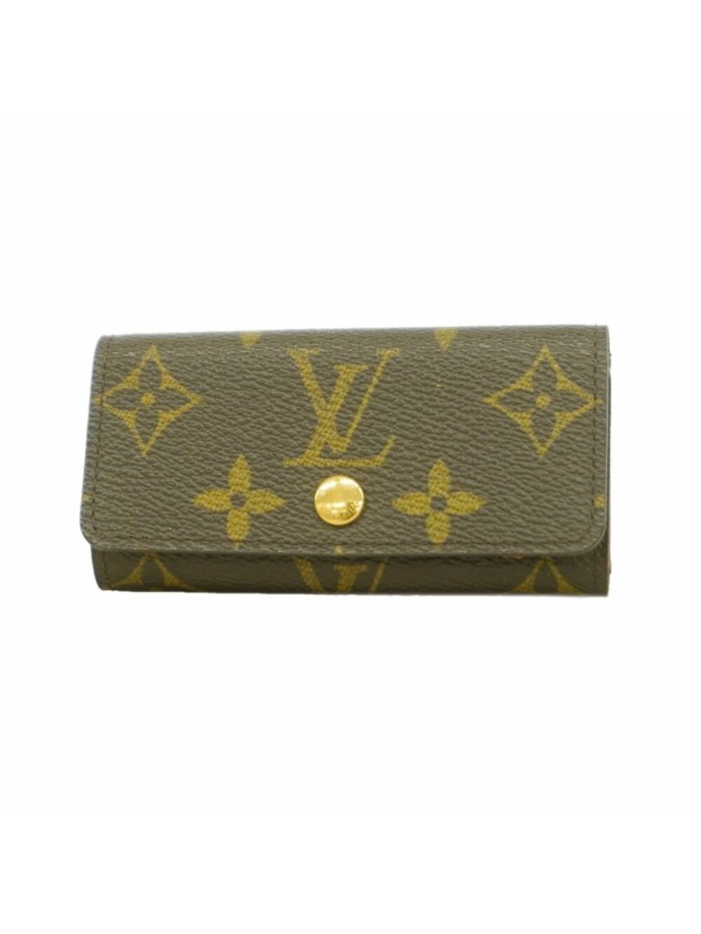 Louis Vuitton Key Case Monogram Multicles 4 Brown Key Holder